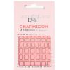 Charmicon 3D Silicone Stickers #111 Squares Gold