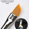 Brush Beveled square for french manicure #6