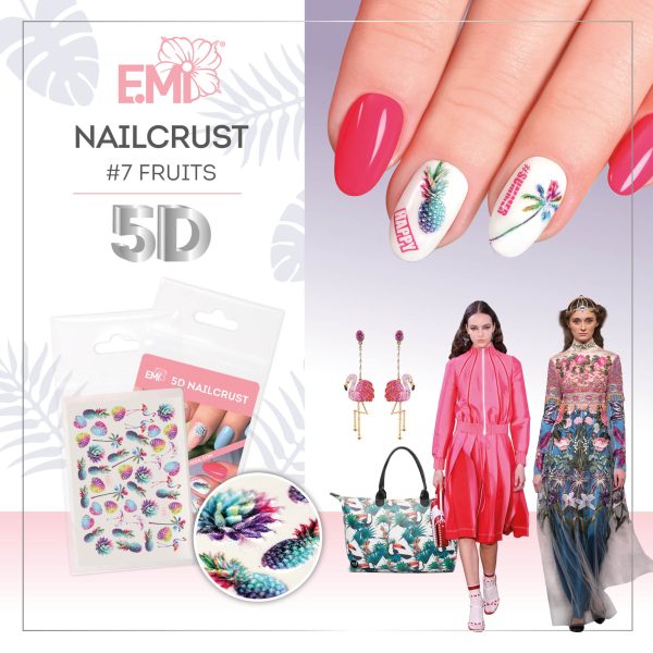 Nailcrust 5D #7 Fruits - Imagen 2