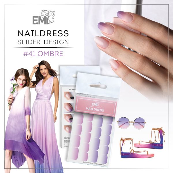 Naildress Slider Design #41 Ombre - Imagen 2