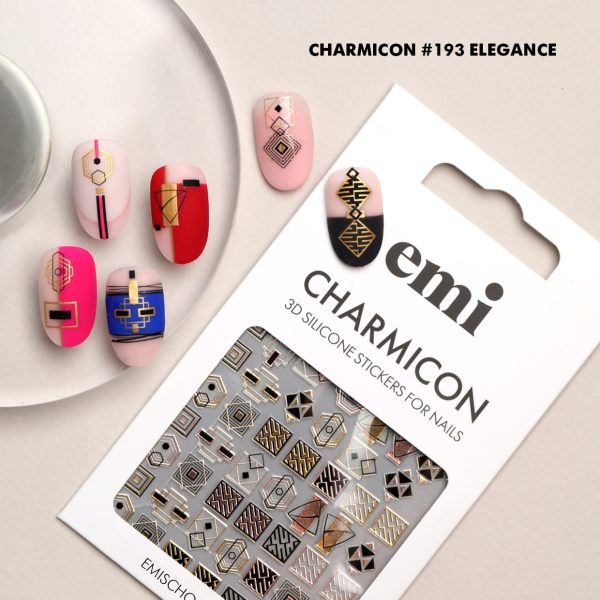 Charmicon 3D Silicone Stickers #193 Elegance - Imagen 2