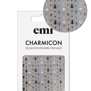 Charmicon 3D Silicone Stickers 200 Garland