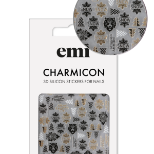 Charmicon 3D Silicone Stickers 201 Tiger