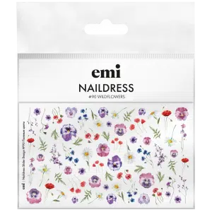 Naildress Slider Design #90 Wildflowers