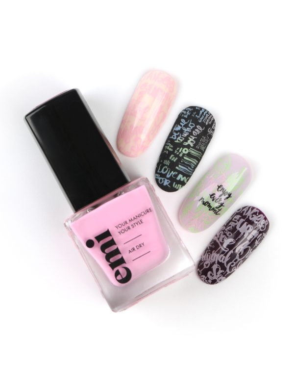 Nail Polish for Stamping Pink #7, 9 ml. - Imagen 5