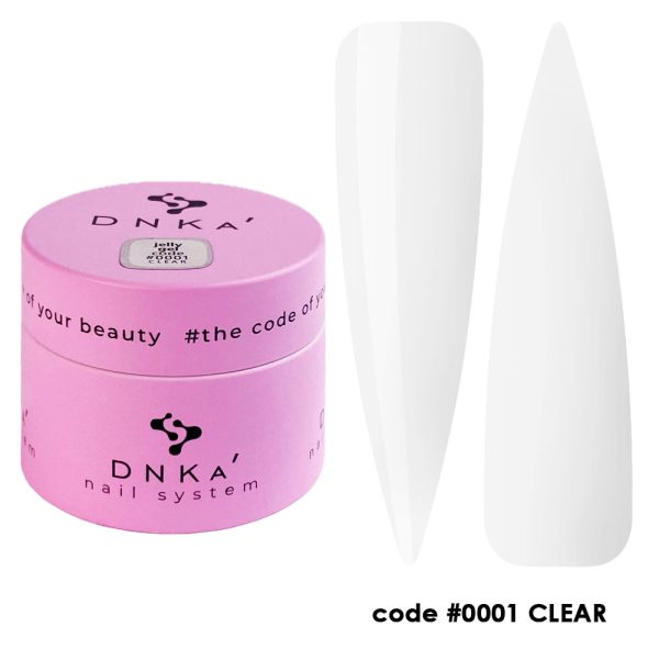 DNKA  Jelly Gel #0001 Clear 15 ml