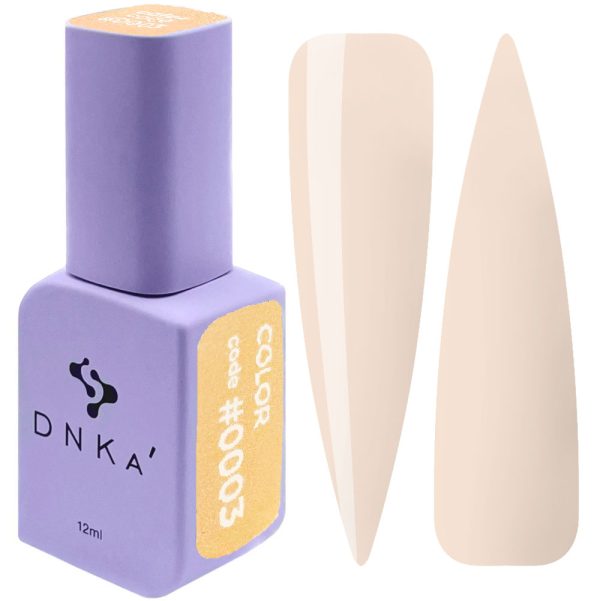 ESMALTE SEMIPERMANENTE DNKA color 0003 12 ML