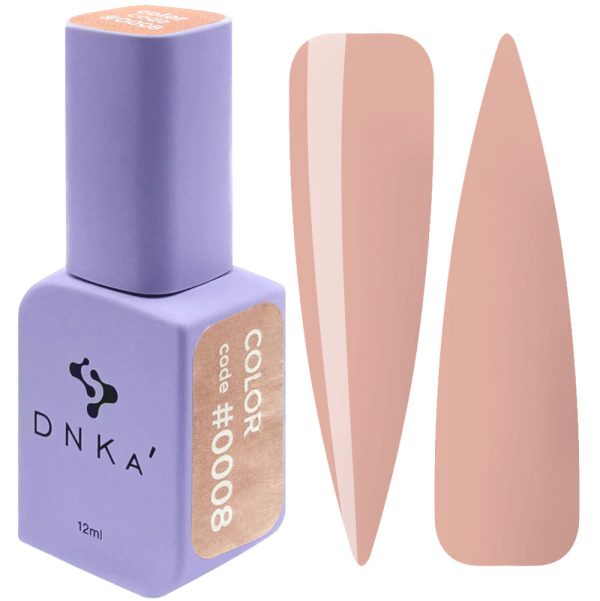 ESMALTE SEMIPERMANENTE DNKA color 0008 12 ML