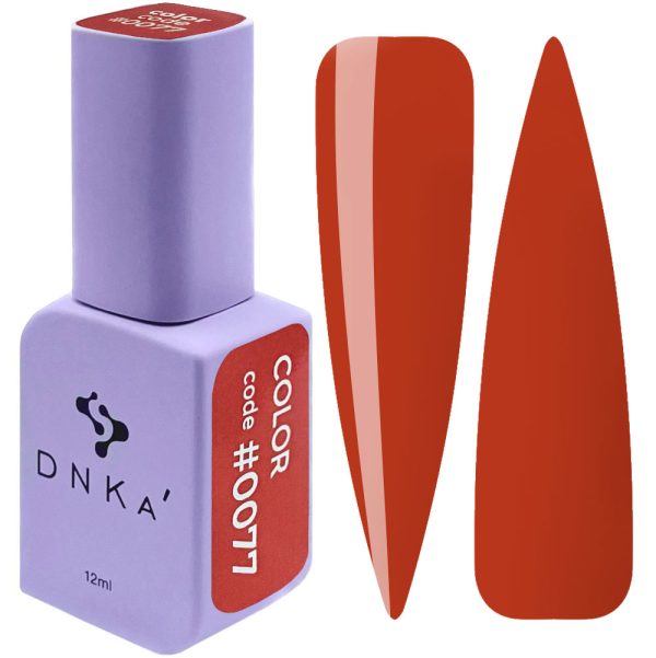 ESMALTE SEMIPERMANENTE DNKA color 0077 12 ML