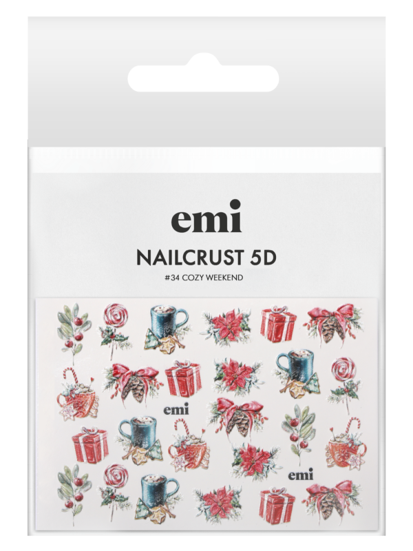 Nailcrust 5D 34 Cozy Weekend