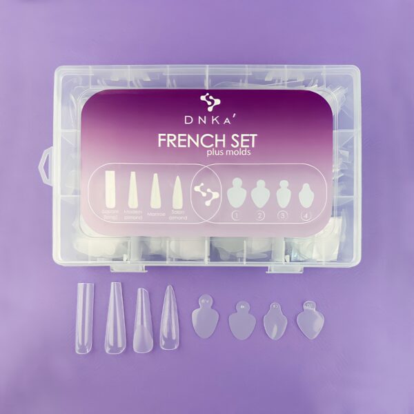 DNKA French set plus molds  192/96PCS - Imagen 2