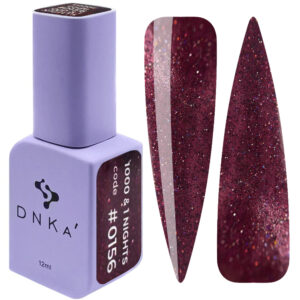 Esmalte semipermanente DNKA 1000 y 1 noche #0156, 12 ml