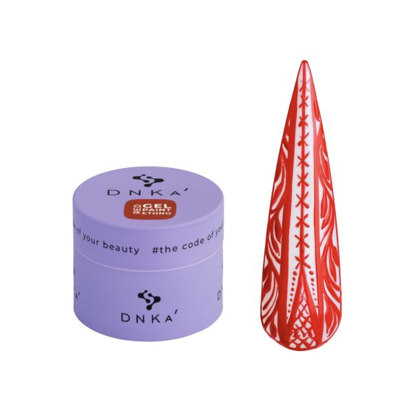 DNKA Pintura de gel ROJO  étnico 5 ml