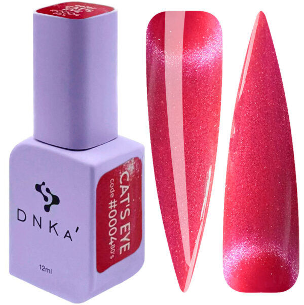 Esmalte   semipermanente  DNKA  Ojo de gato Años 80 #0004